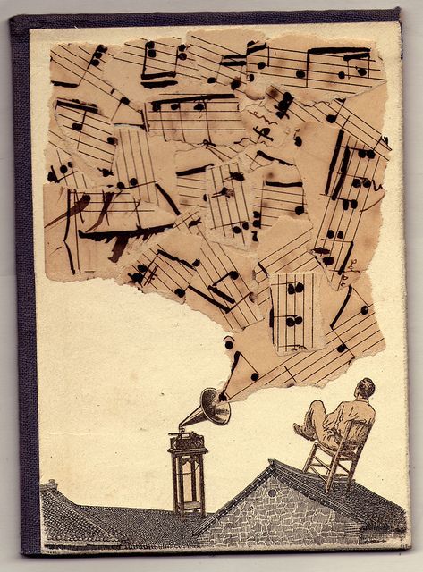 sheet music art projects