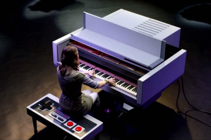 This Nintendo Shaped Piano Is The Embodiment Of All Your Childhood Dreams