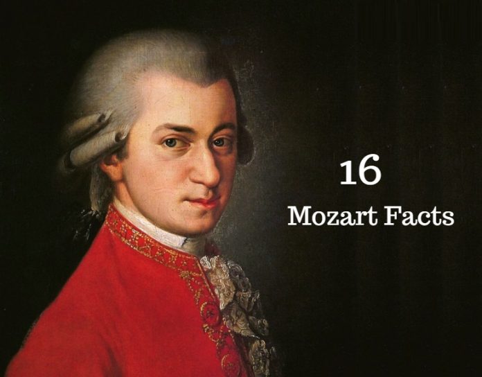 16 Mozart Facts - Interesting Facts About Wolfgang Amadeus Mozart - CMUSE