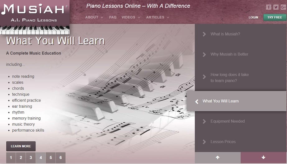 Piano Lessons Year 1- Free Online Video Lessons 