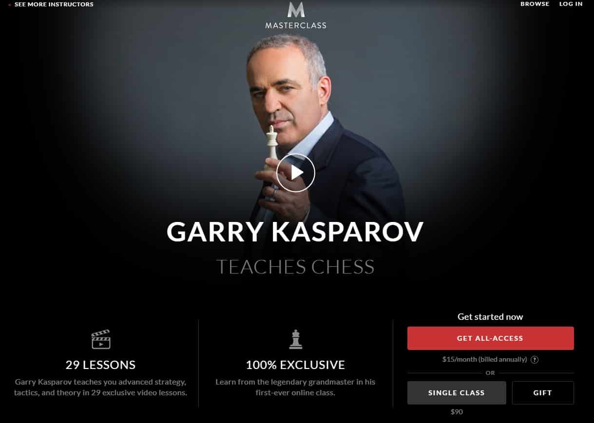 gary kasparov chess strategies