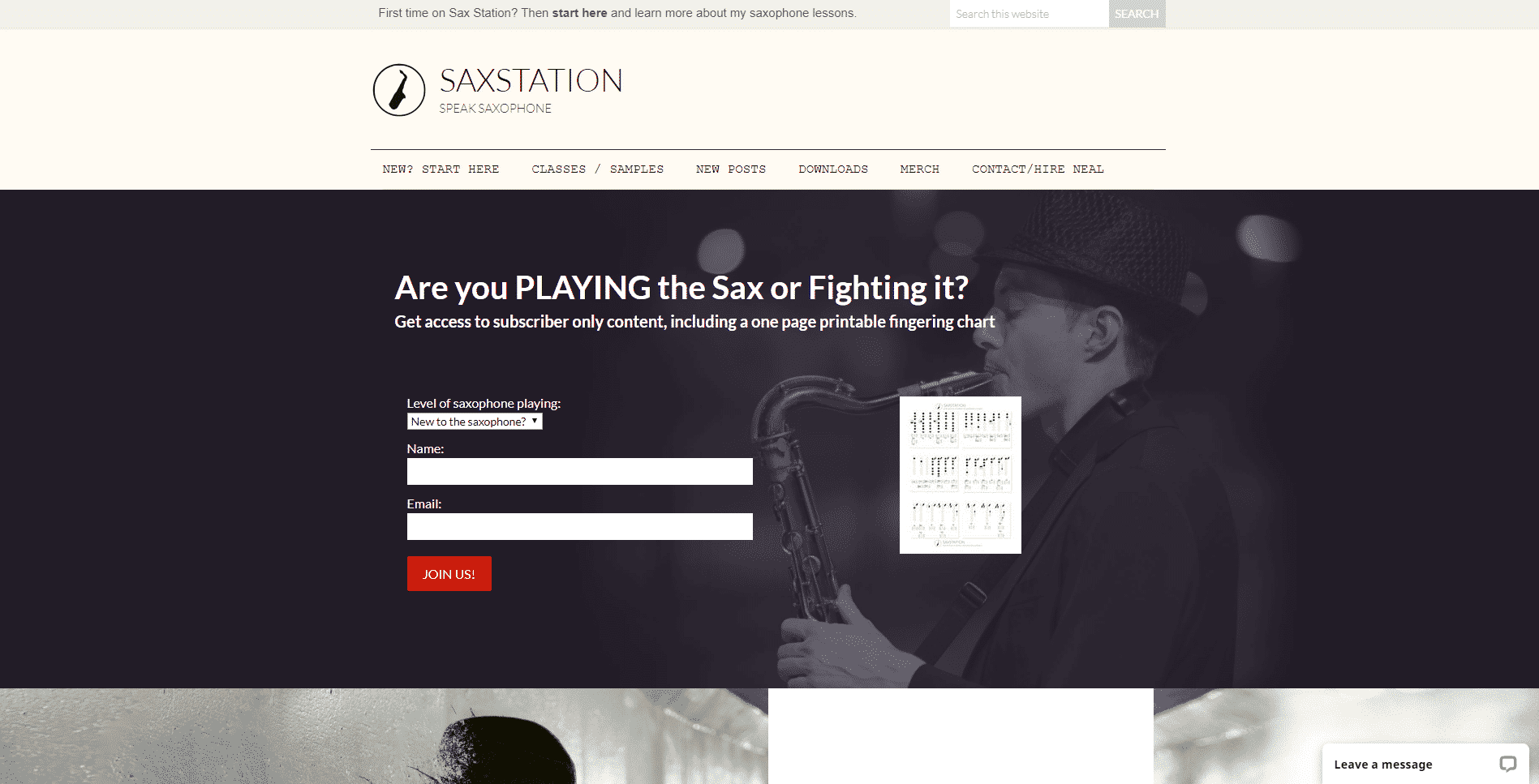 SAXSTATION Learn Saxophone Lessons for Intermediate Online