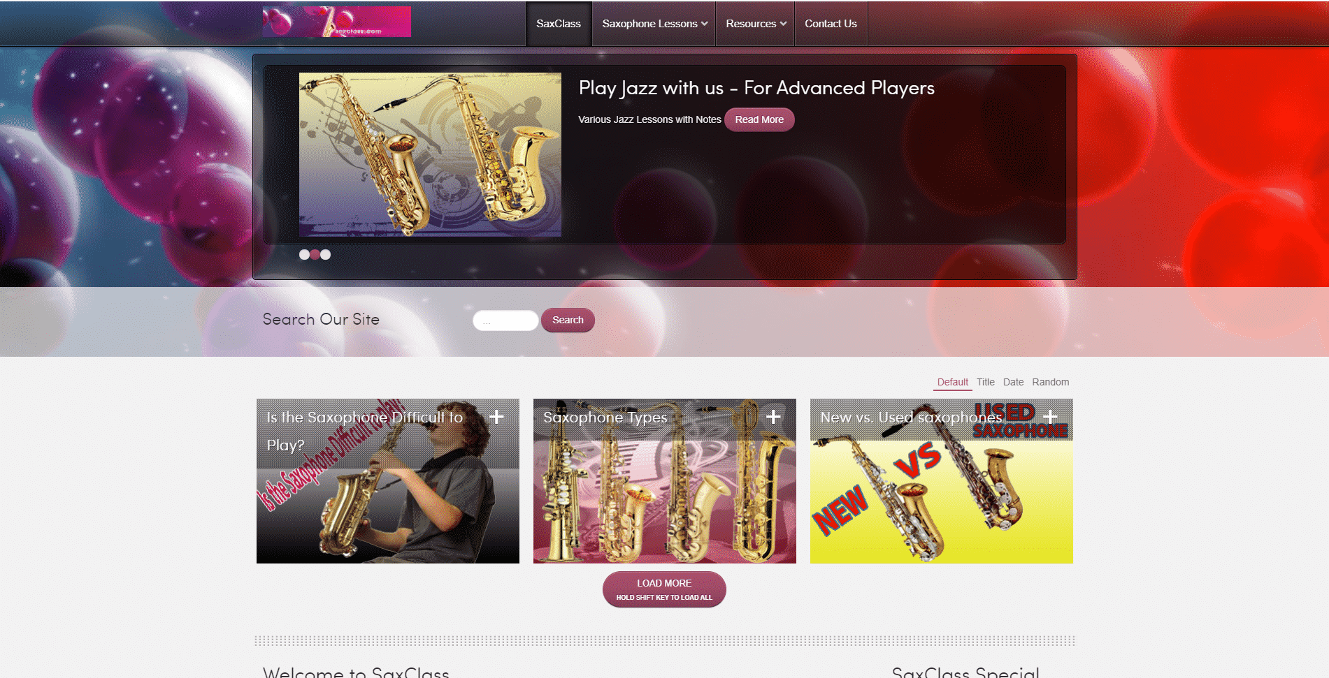 SaxClass Learn Saxophone Lessons for Intermediate Online