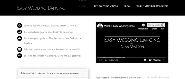 Easyweddingdancing Learn Wedding Dance Lessons Online