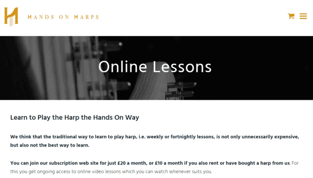 Handsonharps Learn Harp Lessons Online