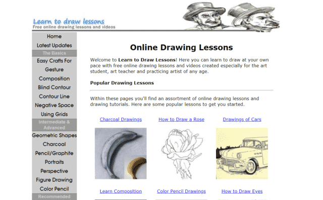 Learn to Draw for Adults  Free Online Drawing Lessons for Beginners 