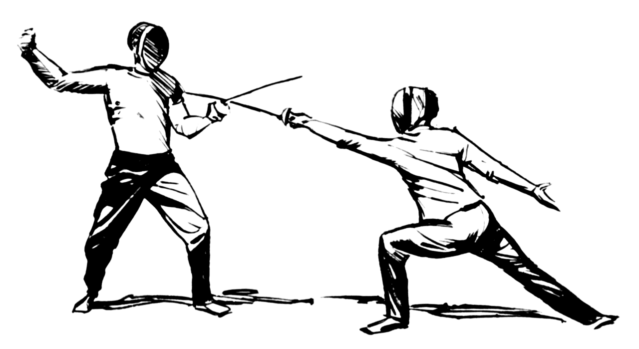 sword fighting
