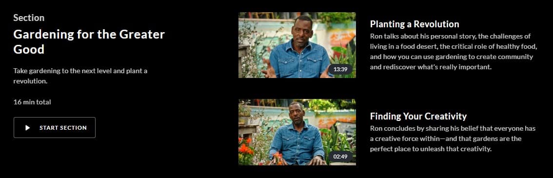 MasterClass Ron Finley Gardening Revolution