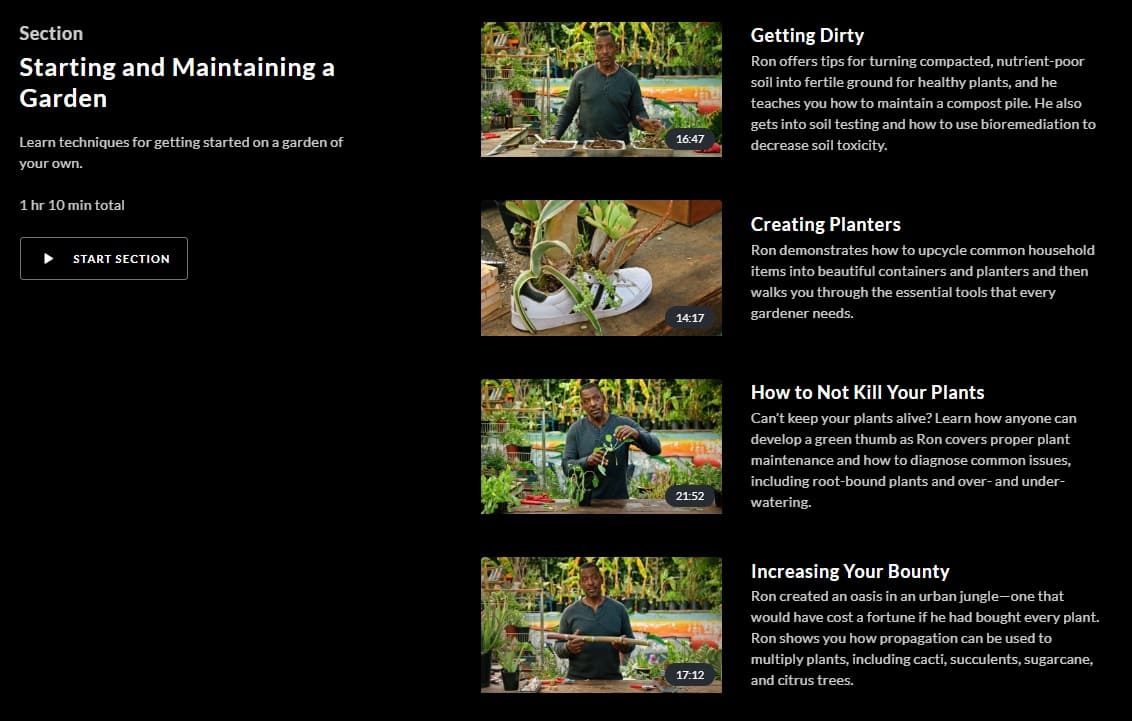 MasterClass Ron Finley Gardening Techniques