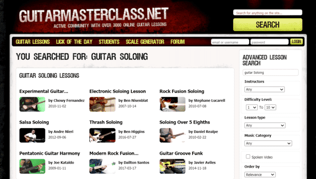 guitarmasterclass learn guitar soloing lessons online