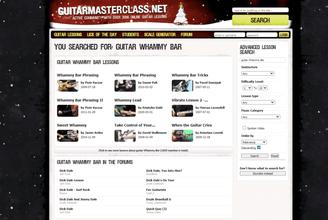guitarmasterclass learn guitar whammy bar lessons online