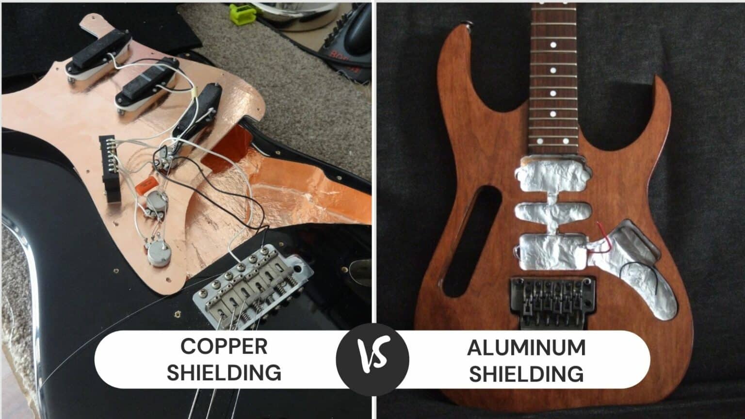 Guitar Shielding Copper Vs Aluminum: Which One? - CMUSE