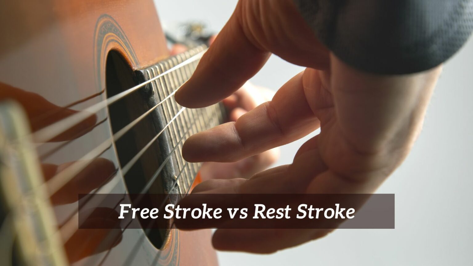 The Difference Between Free Stroke vs Rest Stroke - CMUSE